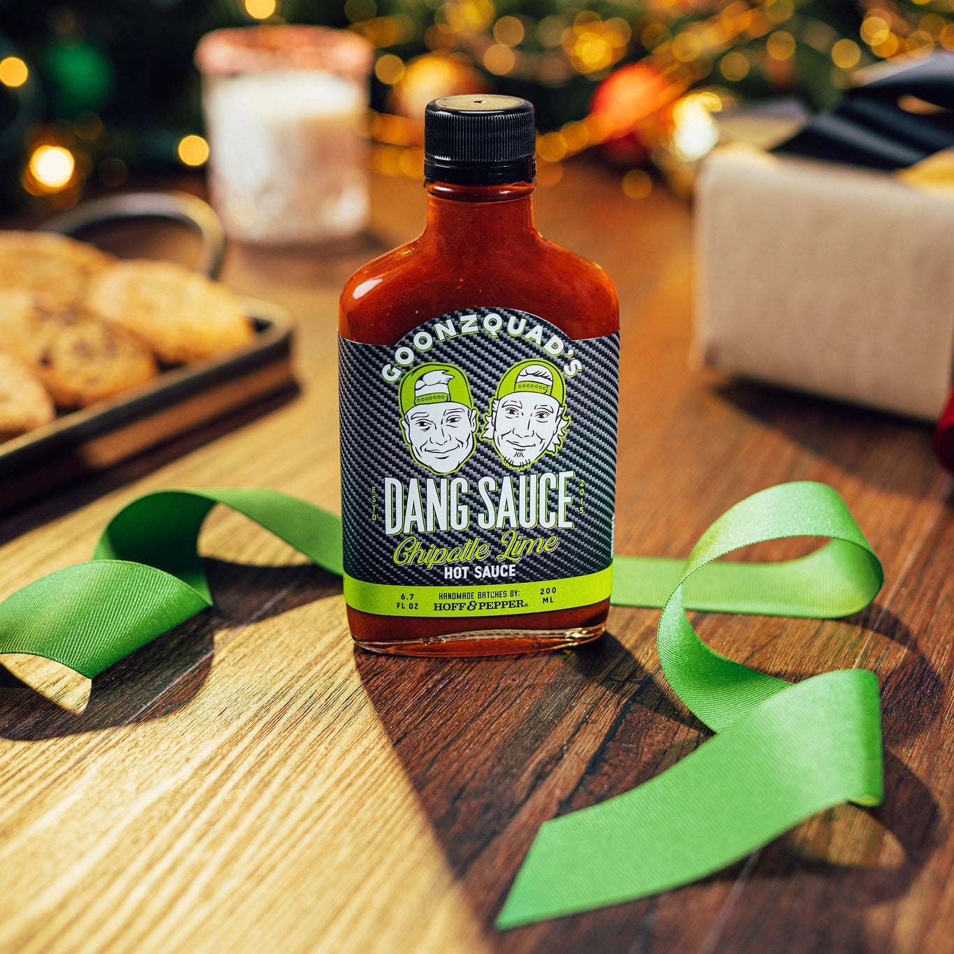 Hoff & Pepper Goonzquad Dang Sauce Chipotle Lime Hot Sauce 6.7 fl