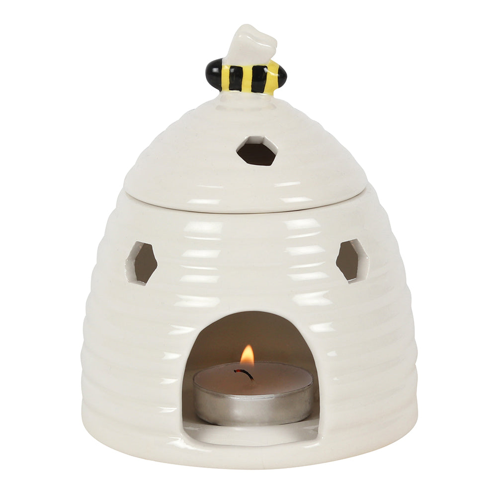 'Bee Happy' Ceramic Oil/Wax Melt Burner