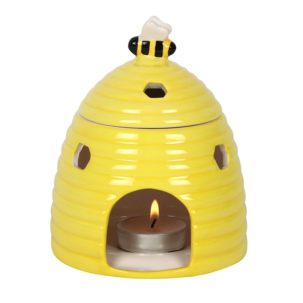 'Bee Happy' Ceramic Oil/Wax Melt Burner