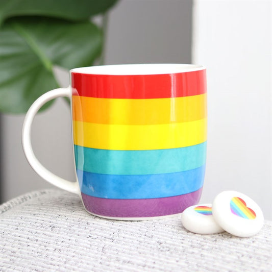 LGBTQ+ Pride Rainbow Flag Mug