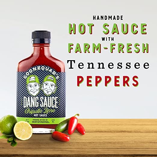 Hoff & Pepper Goonzquad Dang Sauce - Chipotle Lime Hot Sauce - 6.7 fl oz