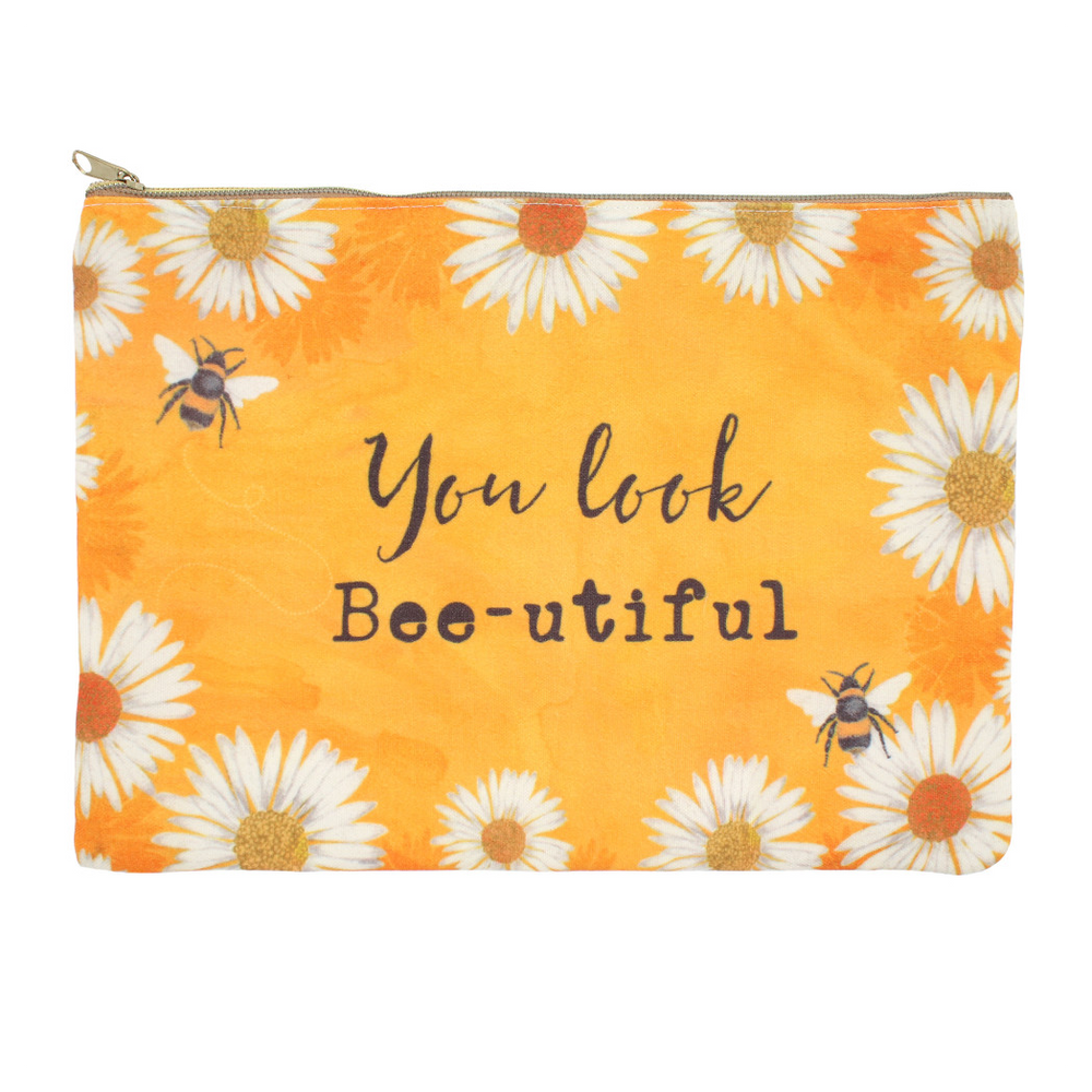 You Look Bee-utiful Makeup Pouch