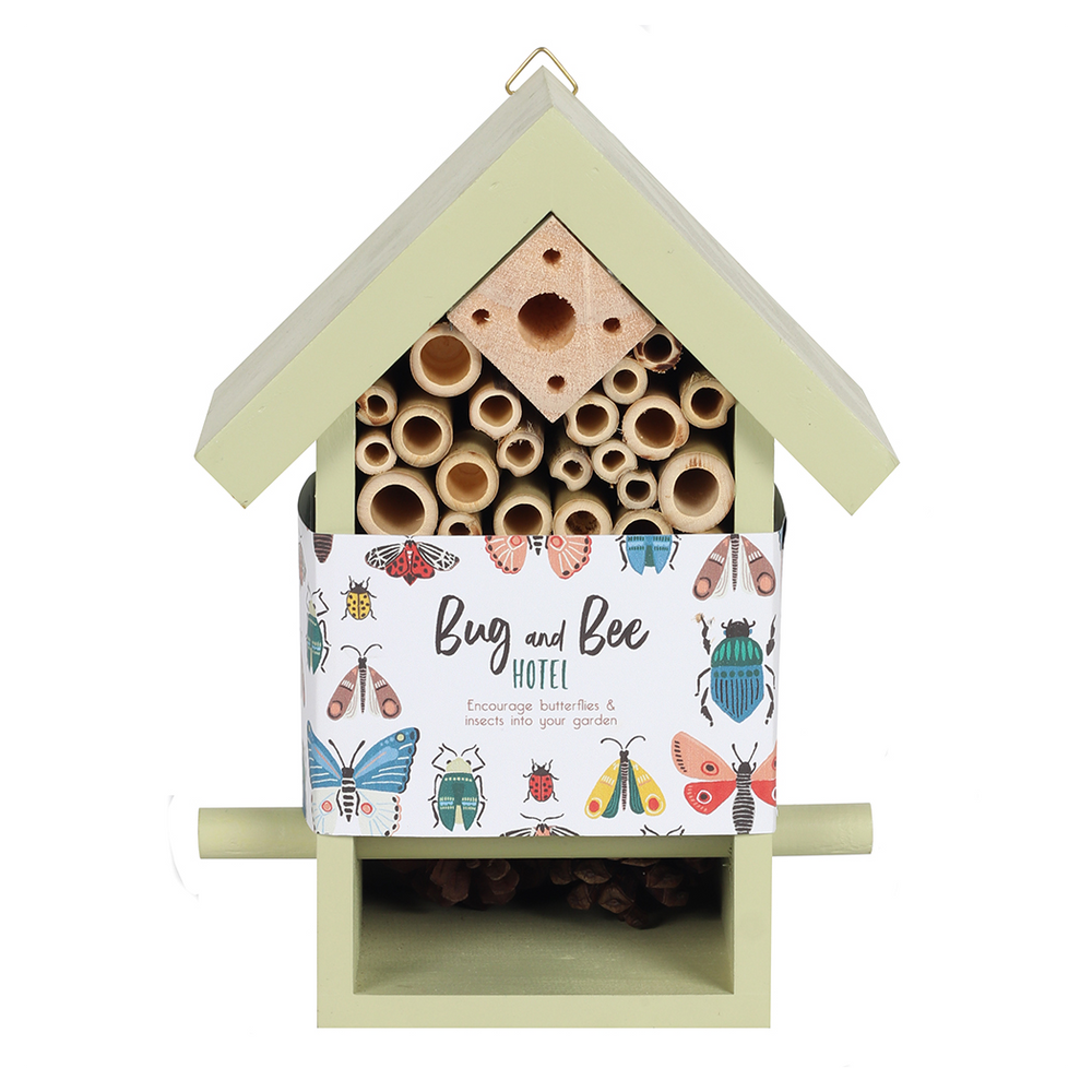 Wooden Bug and Bee Hotel