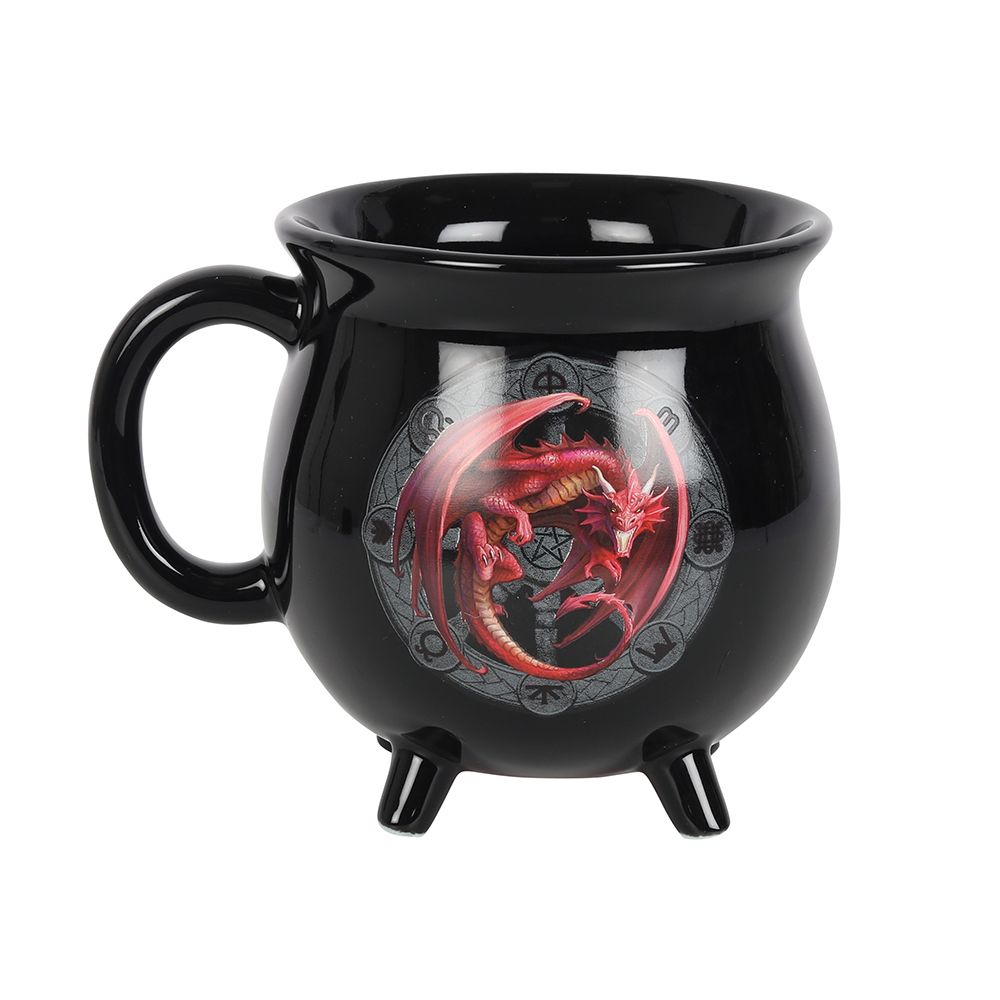 Lammas Colour Changing Cauldron Mug by Anne Stokes