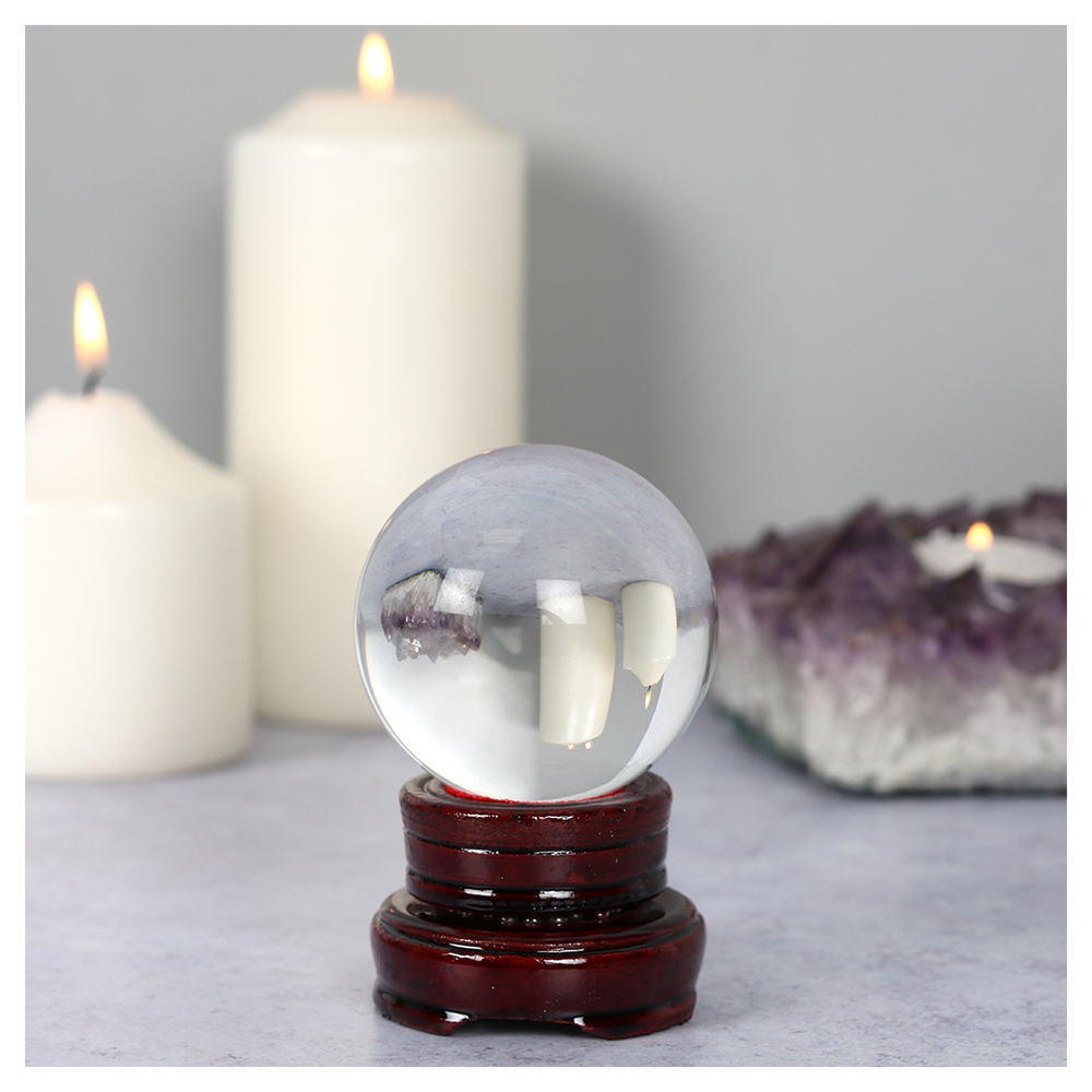 6cm Crystal Ball with Stand