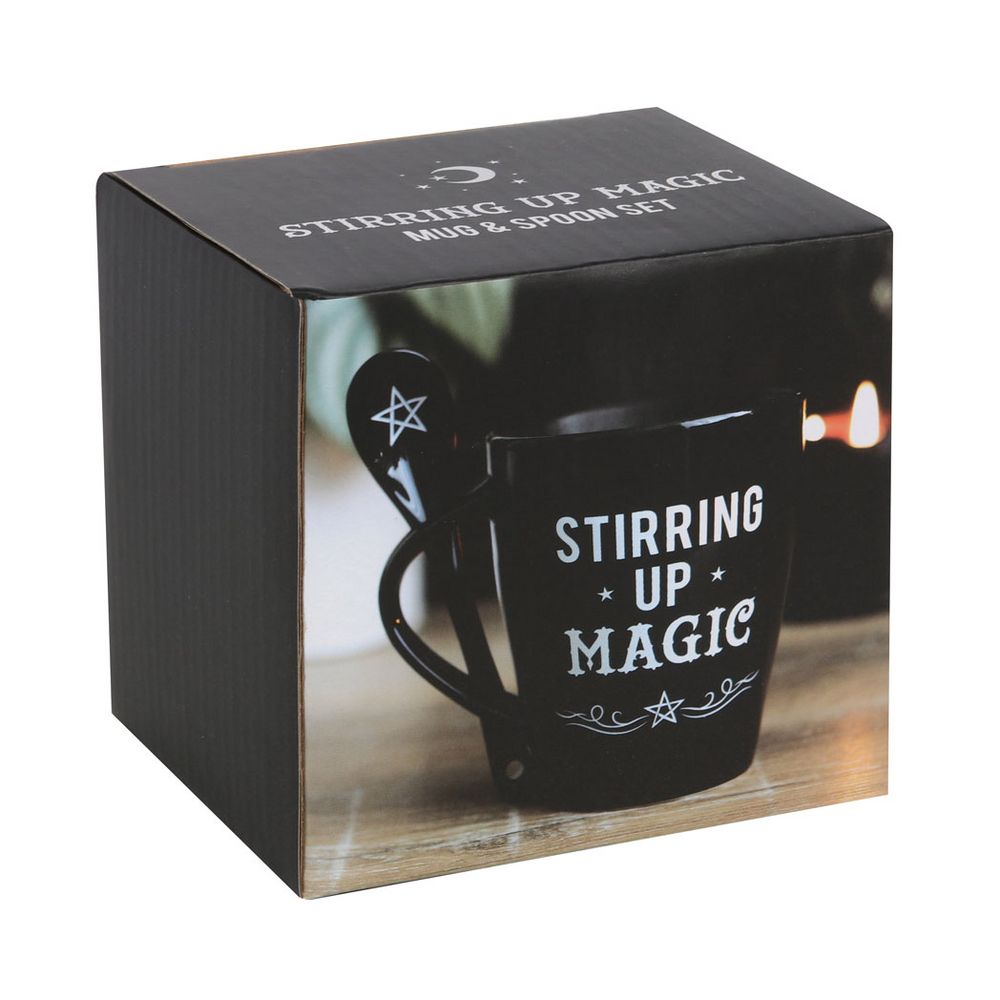 Stirring Up Magic Mug and Spoon Set