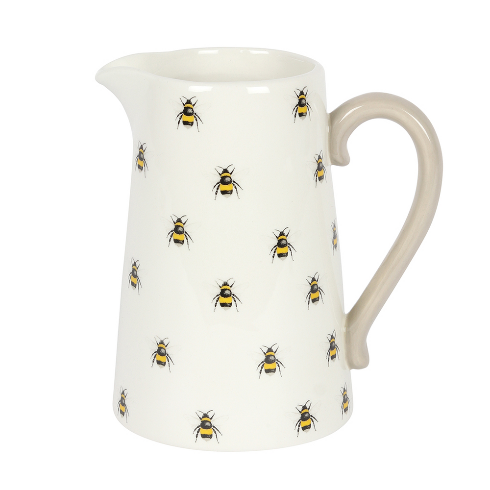 Bee Ceramic Flower Jug