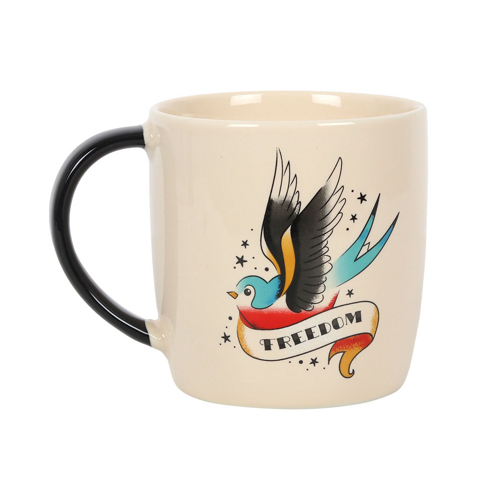 Freedom Tattoo Sparrow Mug