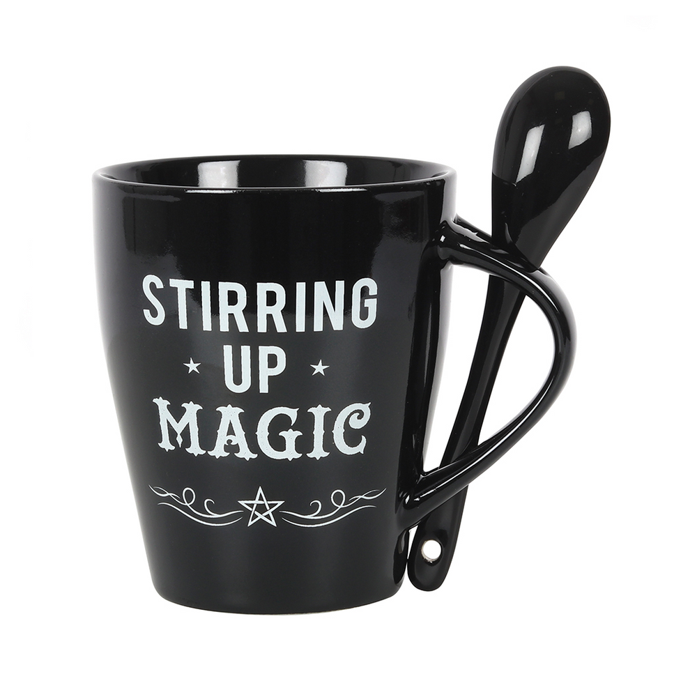 Stirring Up Magic Mug and Spoon Set