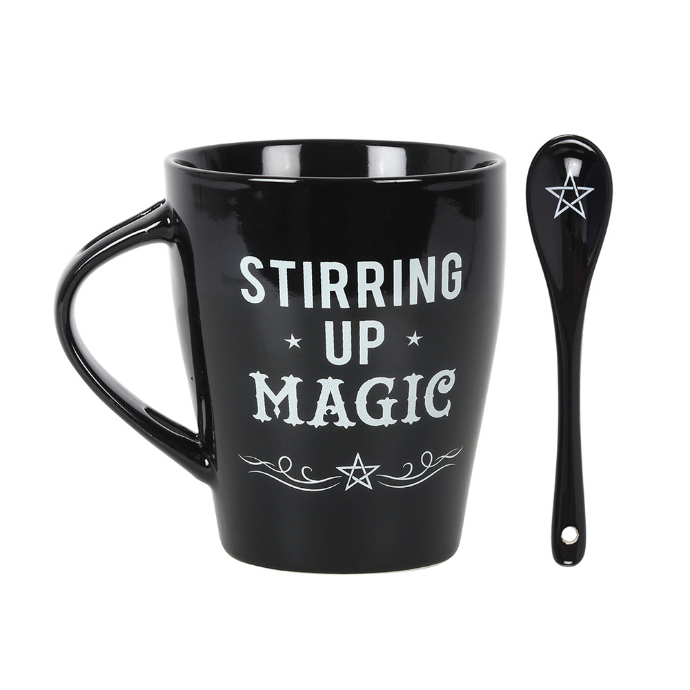 Stirring Up Magic Mug and Spoon Set